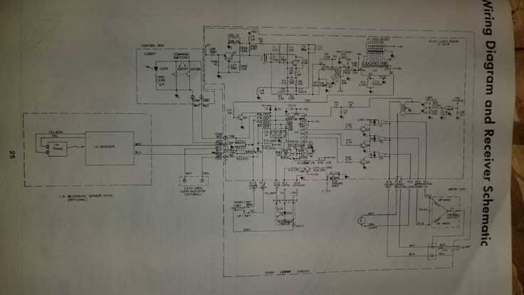 garage door opener schematic diagram