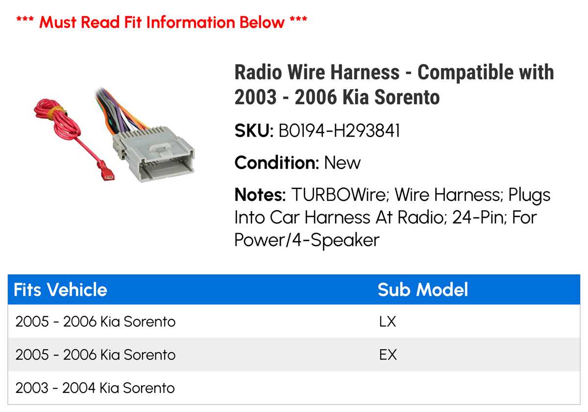 2004 kia sorento radio wiring diagram
