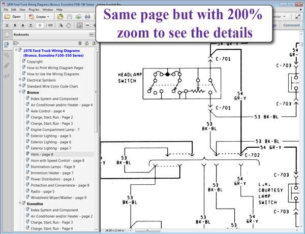 1978 ford f150 instrument cluster wiring diagram