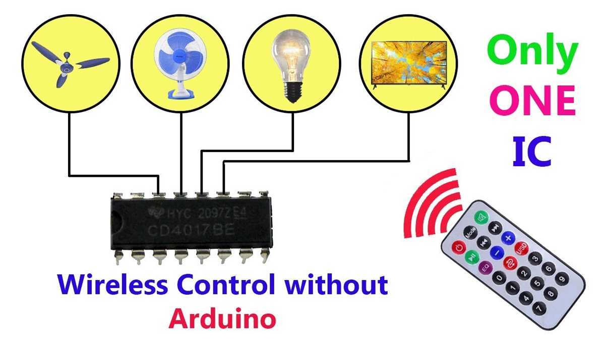 ir remote control switch circuit diagram