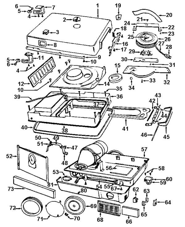 hoover vacuum cleaner repair parts schematics diagrams