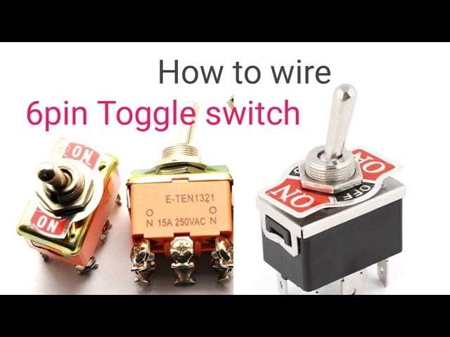 6 prong toggle switch wiring diagram
