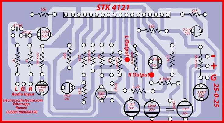 stk4142 circuit diagram