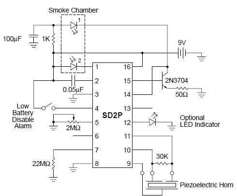 mains detector circuit diagram