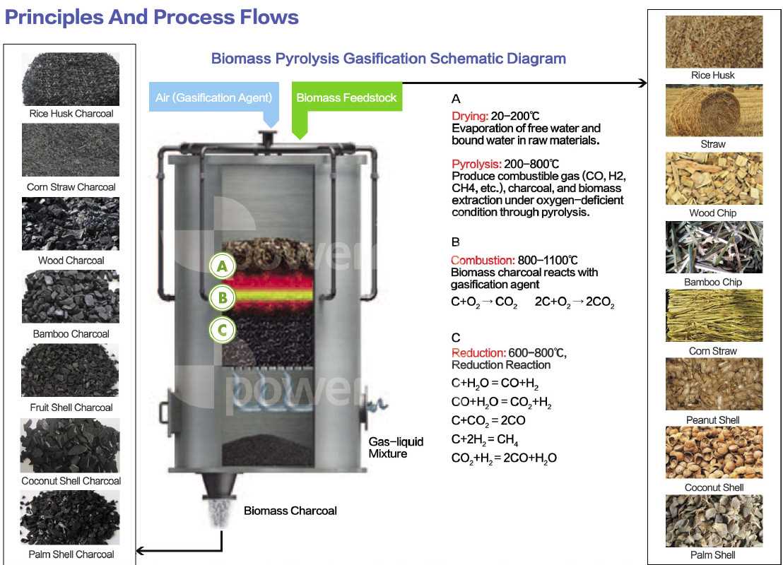schematic diagram of biomass power plant