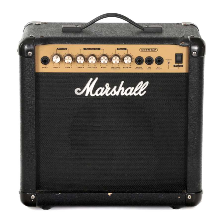 marshall g80rcd schematic diagram