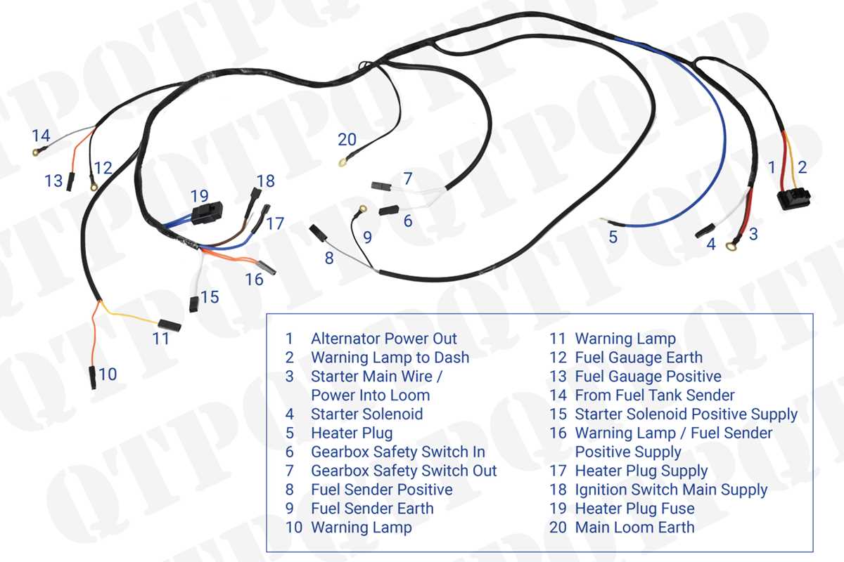 massey ferguson wiring diagram 135