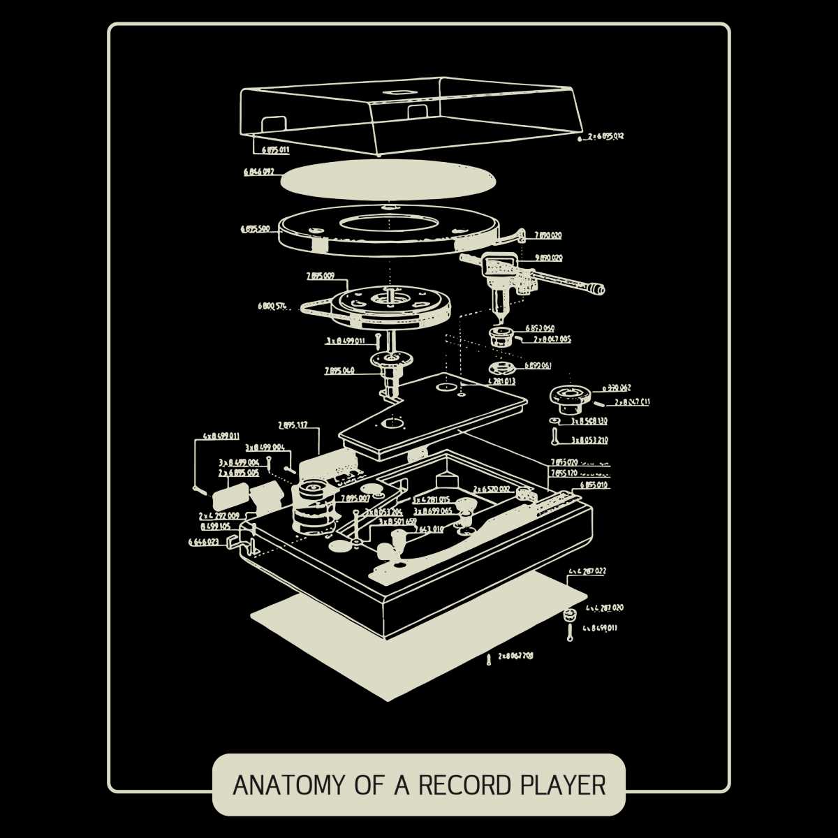turntable schematic diagram