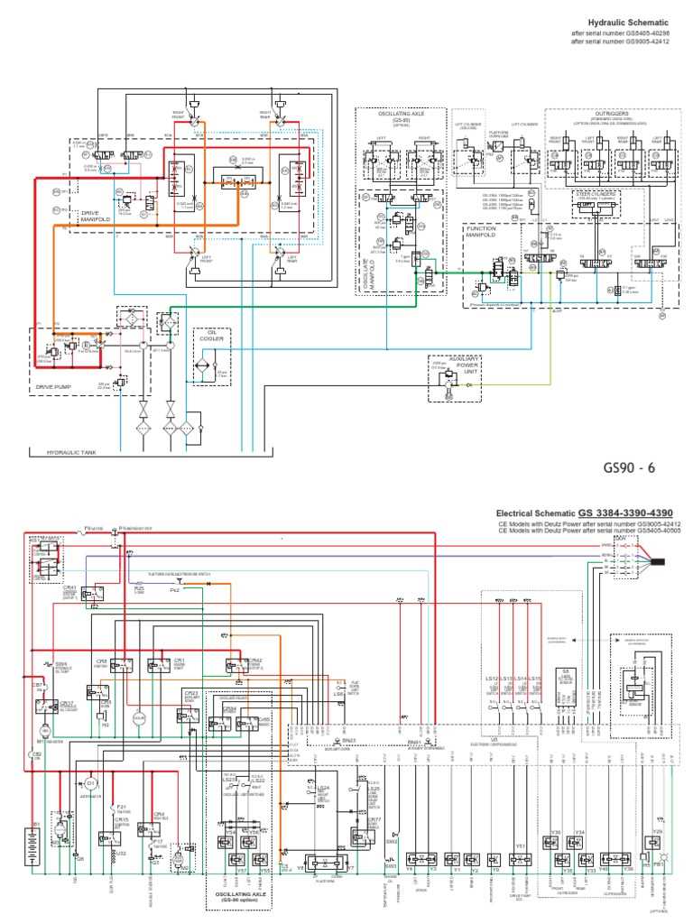 hydraulic power pack electrical circuit diagram