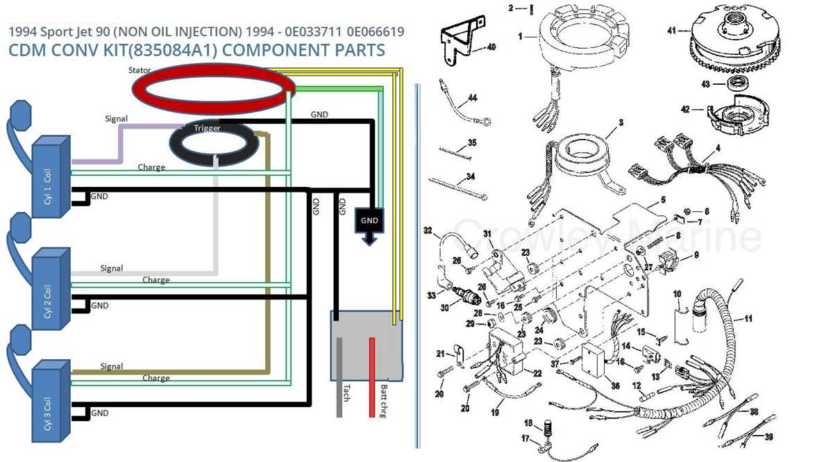 mercury outboard wiring diagram schematic