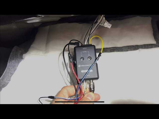 metra 2 channel line output converter wiring diagram