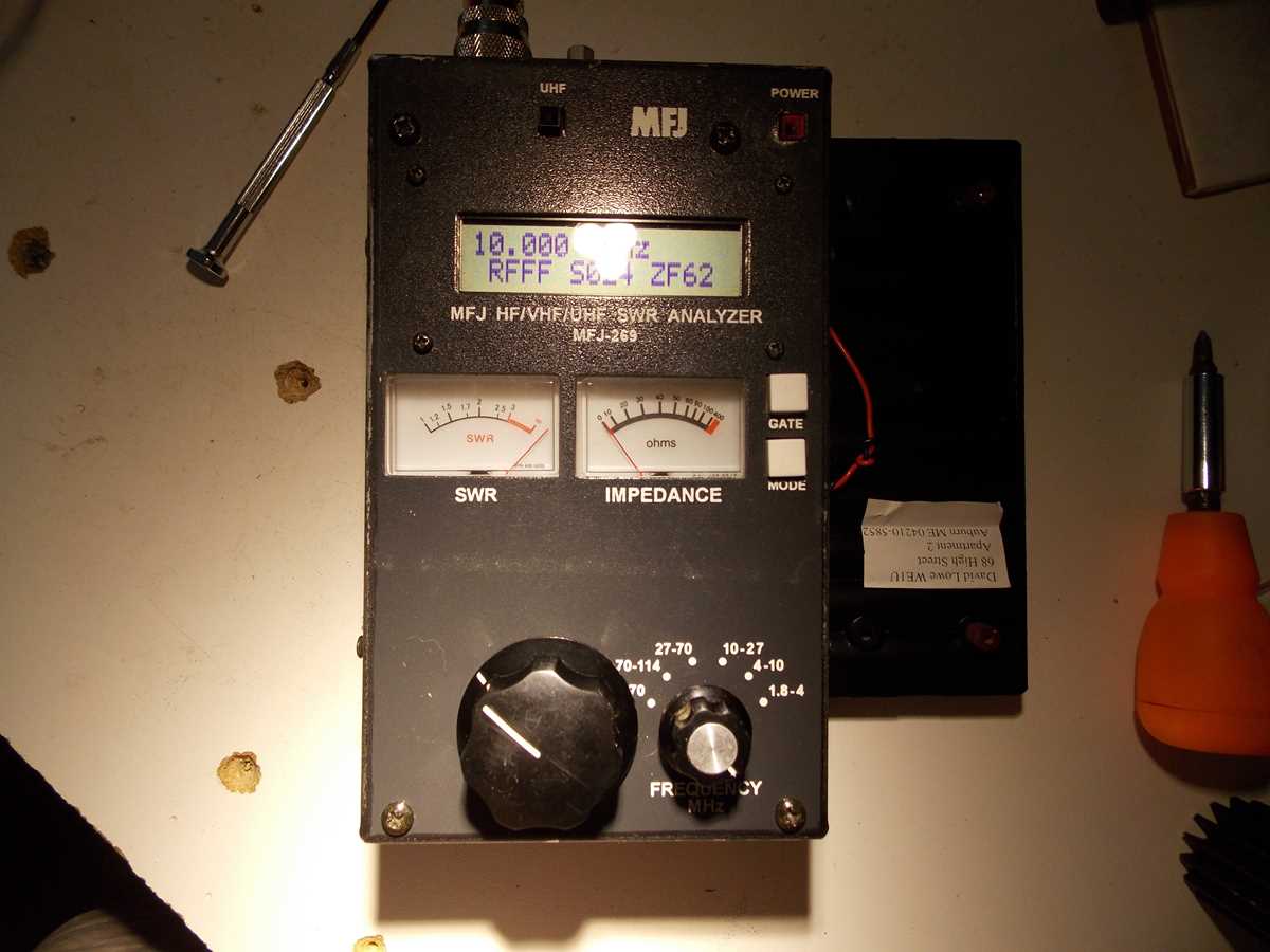 mfj 259 schematic diagram