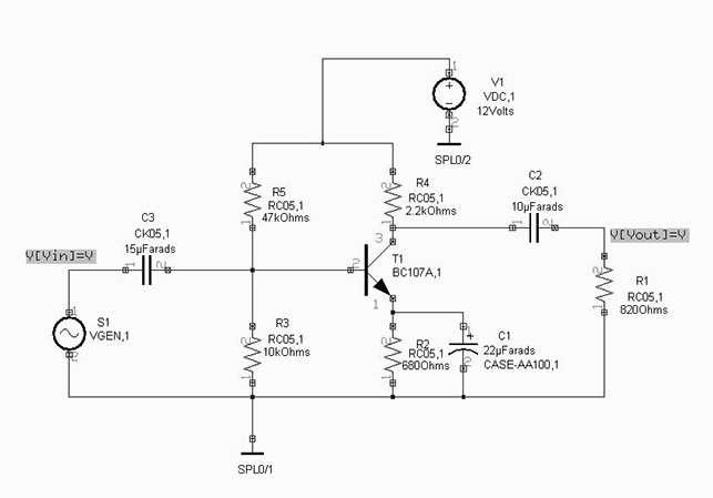 direct coupled amplifier circuit diagram