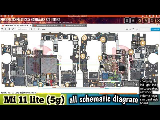 mi 11 lite schematic diagram