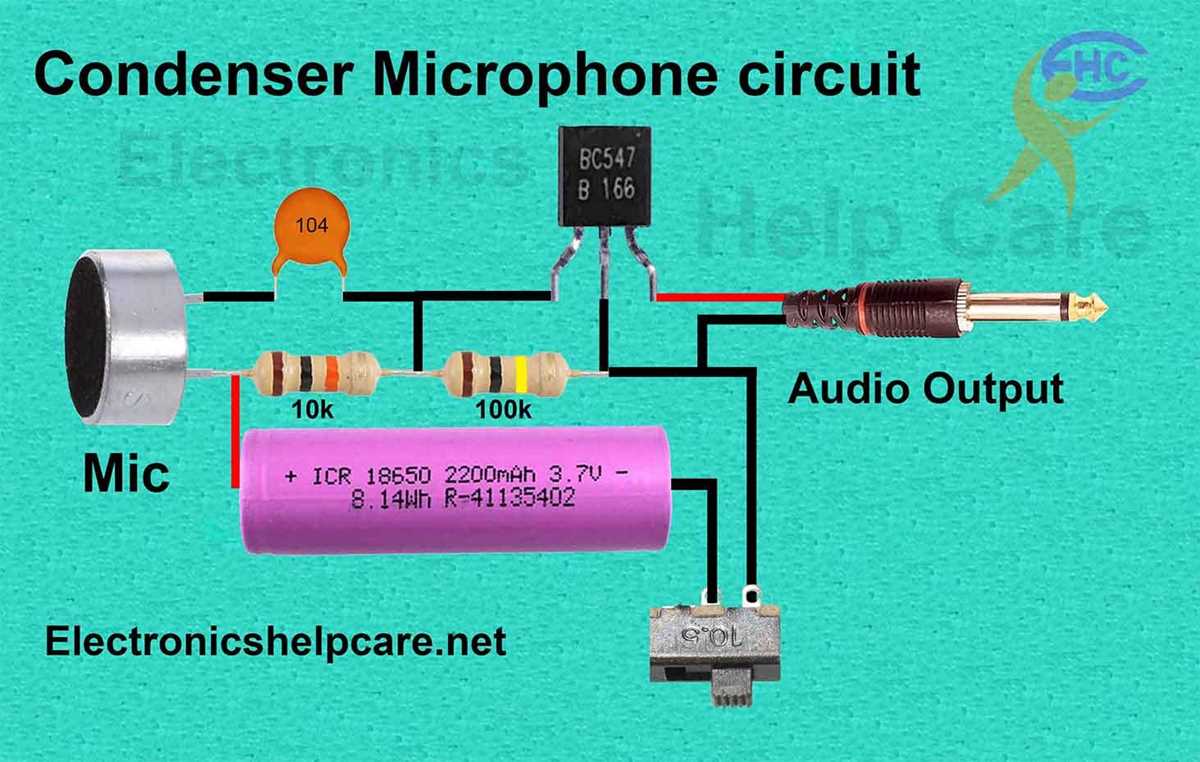 microphone circuit diagram