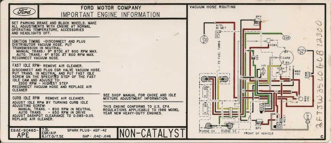 1985 ford f250 fuel pump wiring diagram