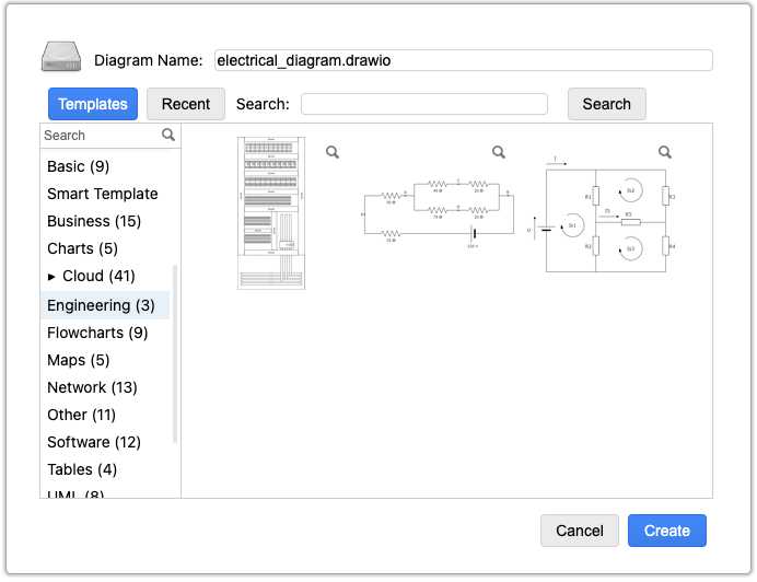 basic circuit diagram maker