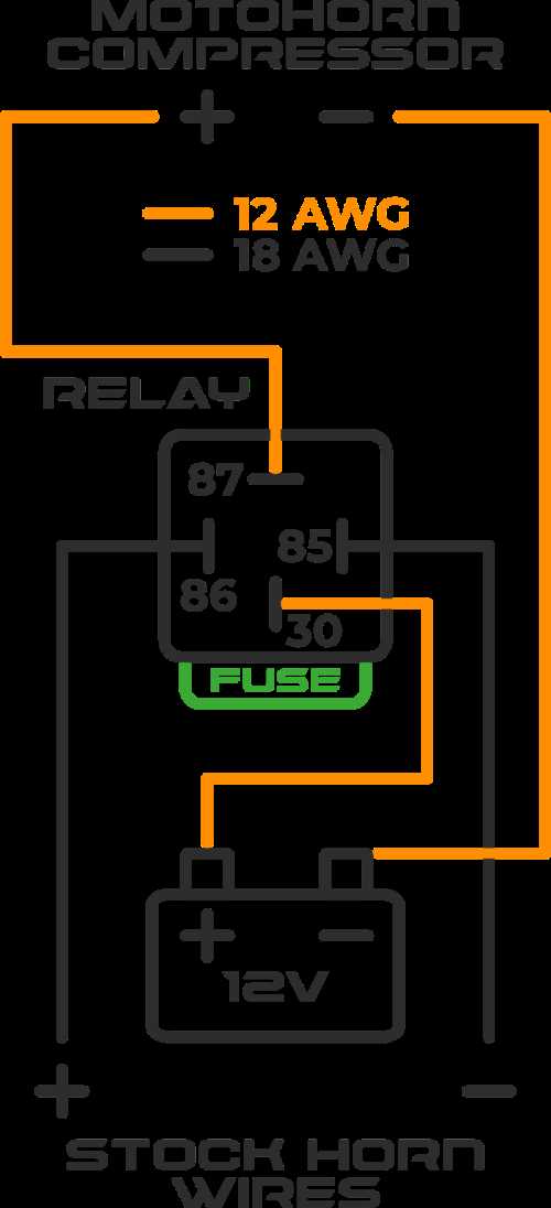 motohorn wiring diagram