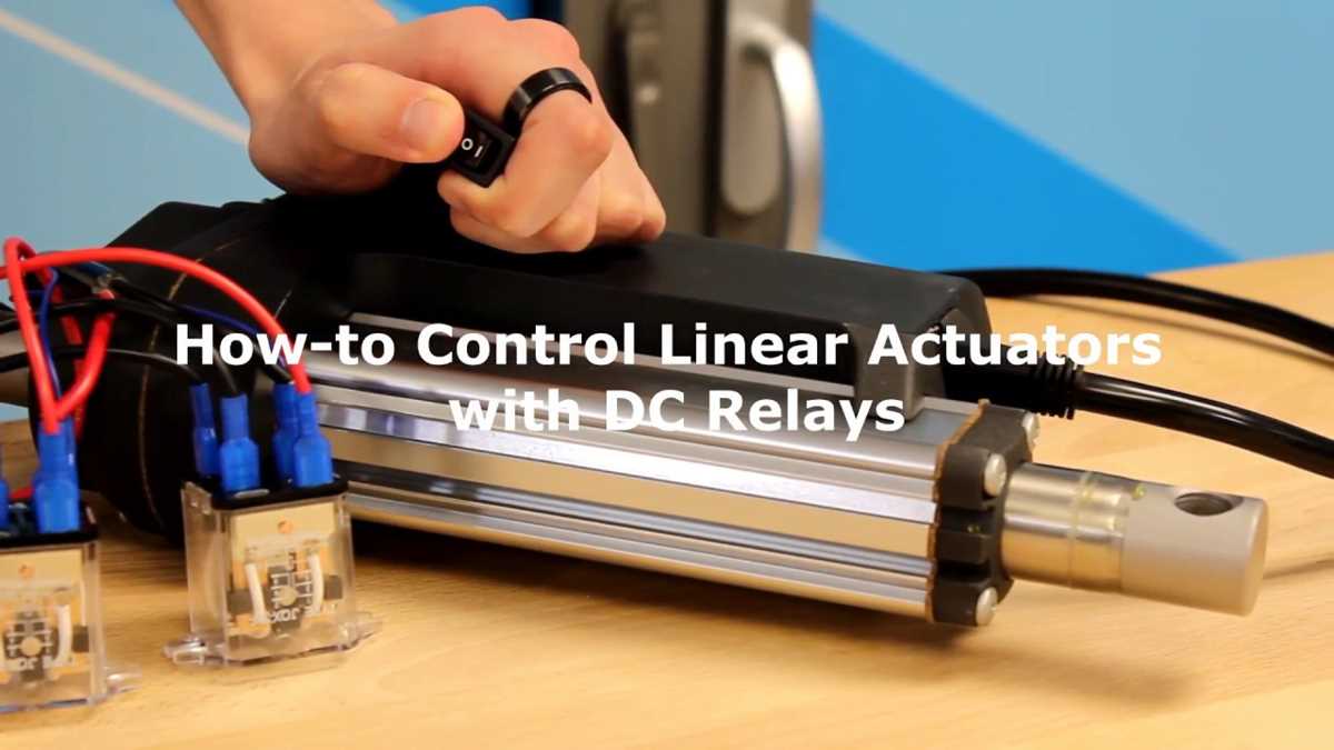 linear actuator wiring diagram