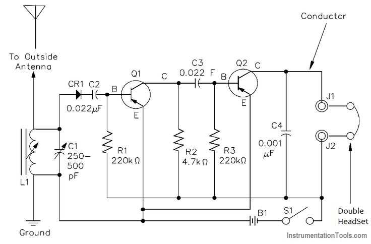 electronics circuit schematic diagram