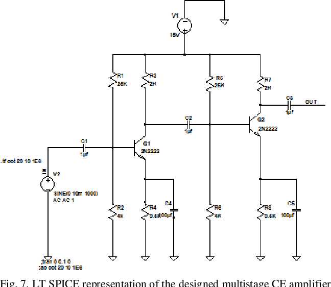 multistage amplifier circuit diagram