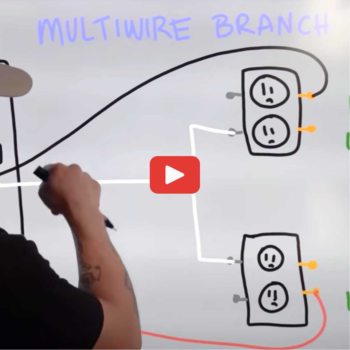multiwire branch circuit diagram