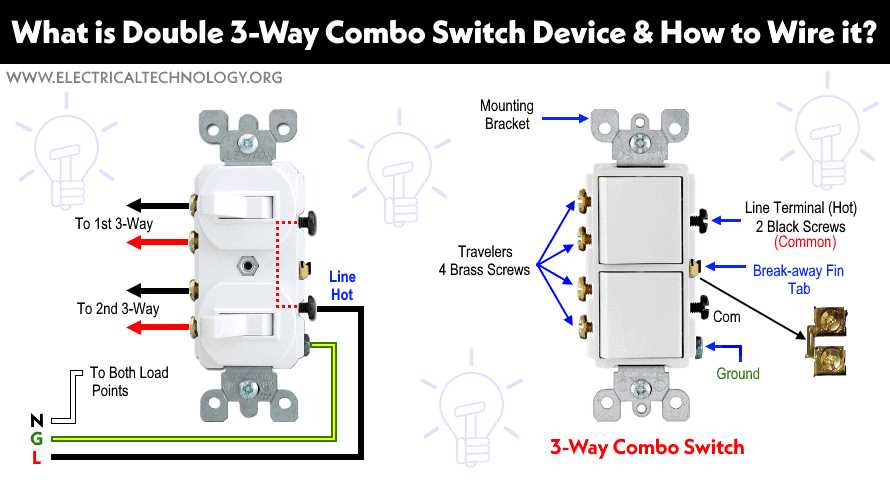 three way switch wiring diagram