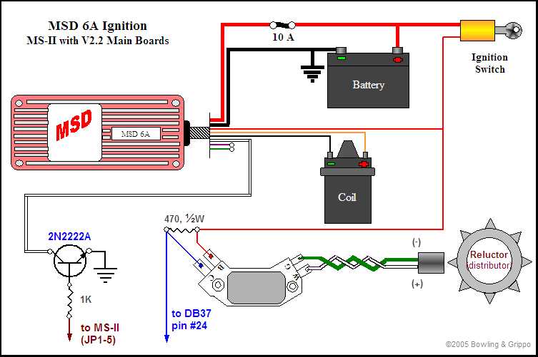 msd digital 6 plus wiring diagram