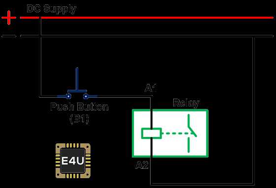latching relay schematic diagram