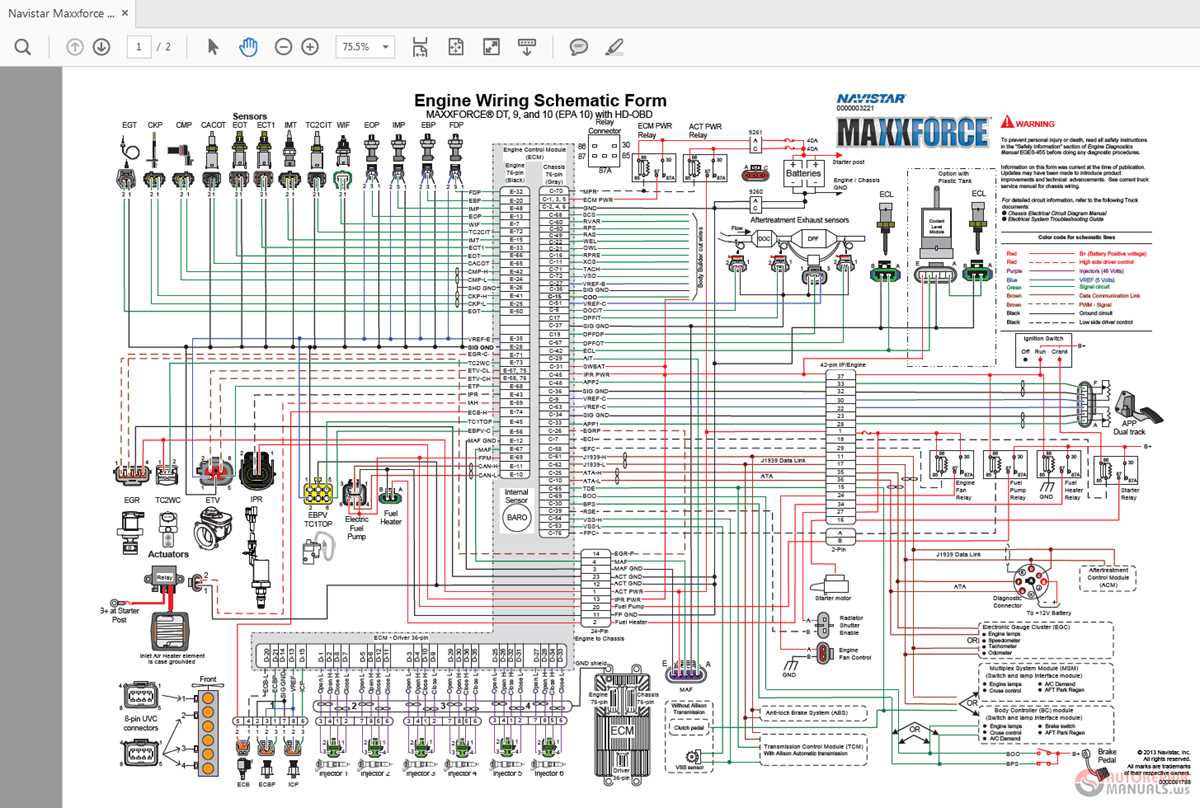 navistar wiring diagrams
