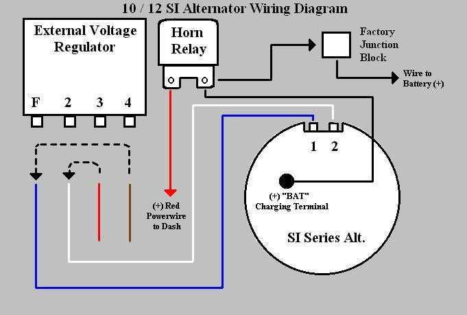 wiring diagram for alternator chevy
