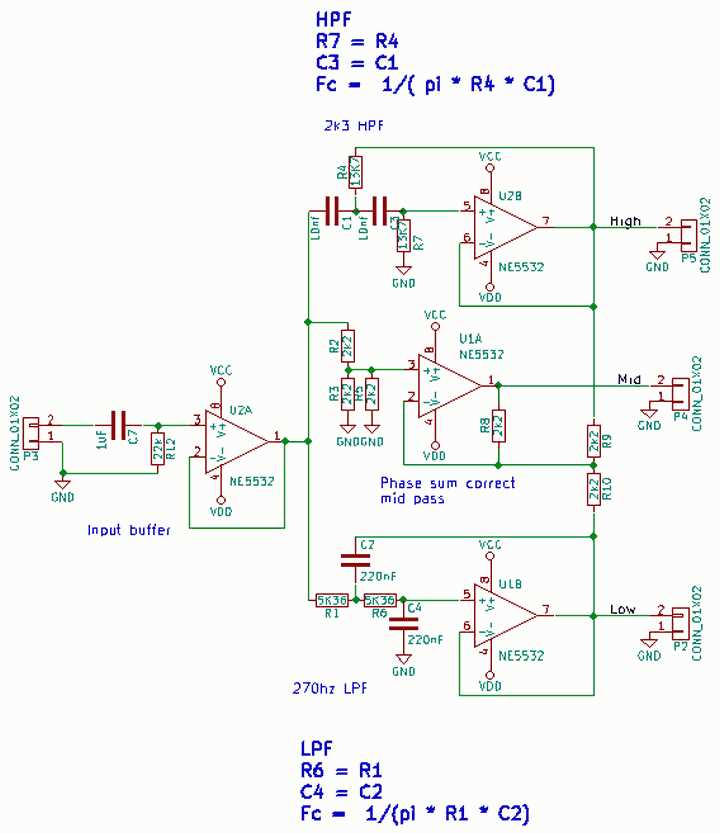 ne5532 schematic diagram