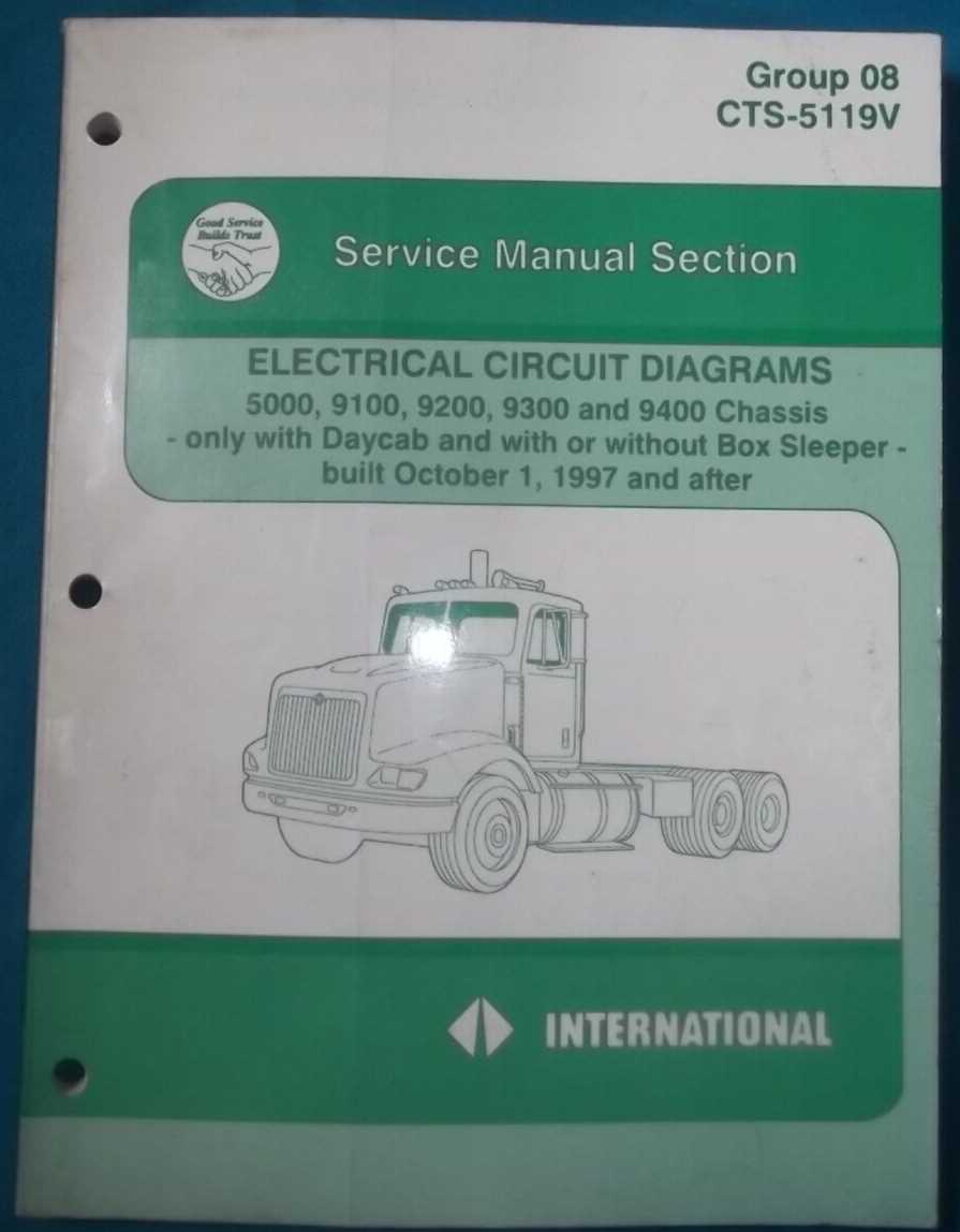 international truck wiring diagram schematic