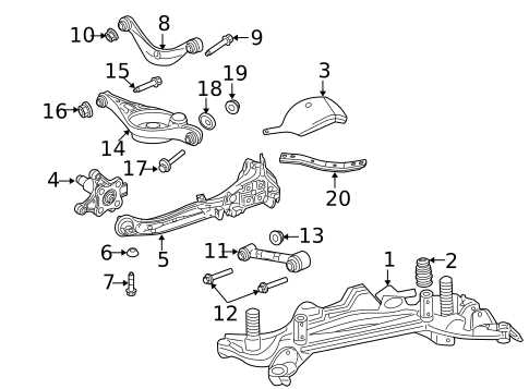 schematic diagram ford suspension