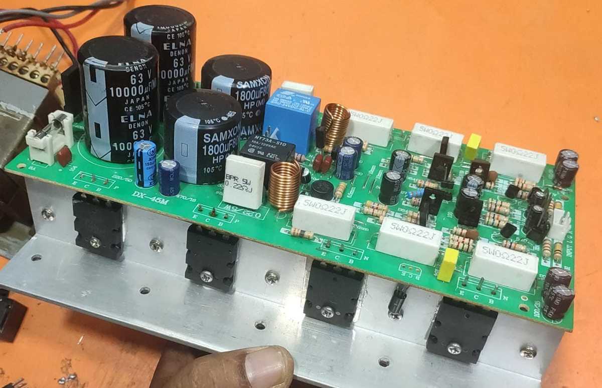 1000 watts amplifier circuit diagram