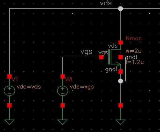 nmos circuit diagram