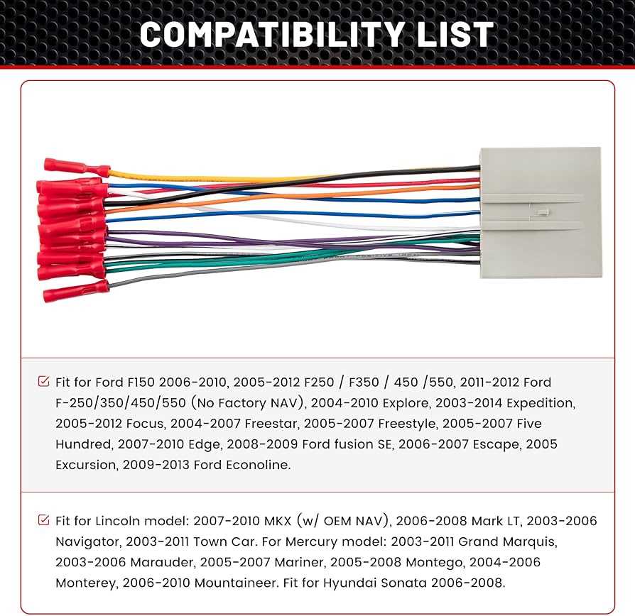2003 ford focus radio wiring diagram