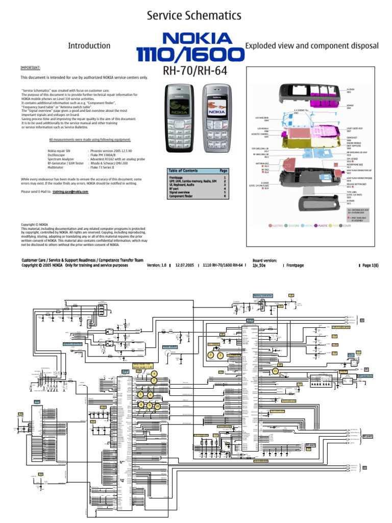 nokia 1616 schematic diagram