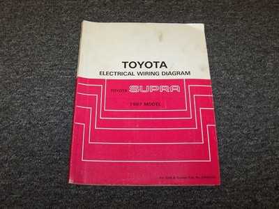 1987 toyota supra wiring diagram