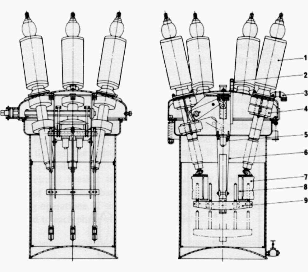 bulk oil circuit breaker diagram