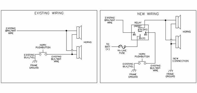 5 pin horn relay wiring diagram