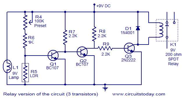 smoke detector circuit diagram