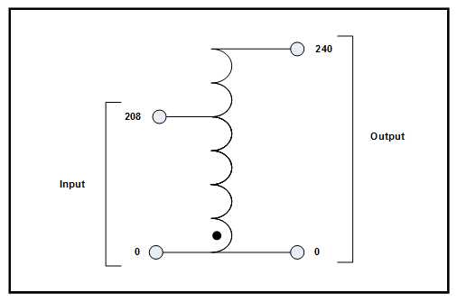 buck boost transformer wiring diagram