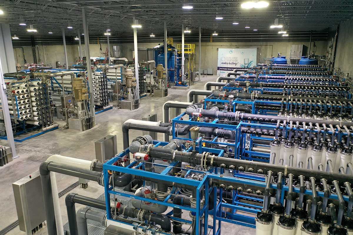 schematic diagram a water treatment system san diego