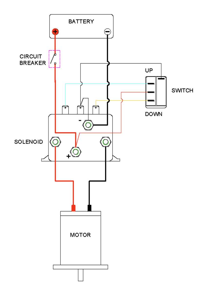 winch rocker switch wiring diagram