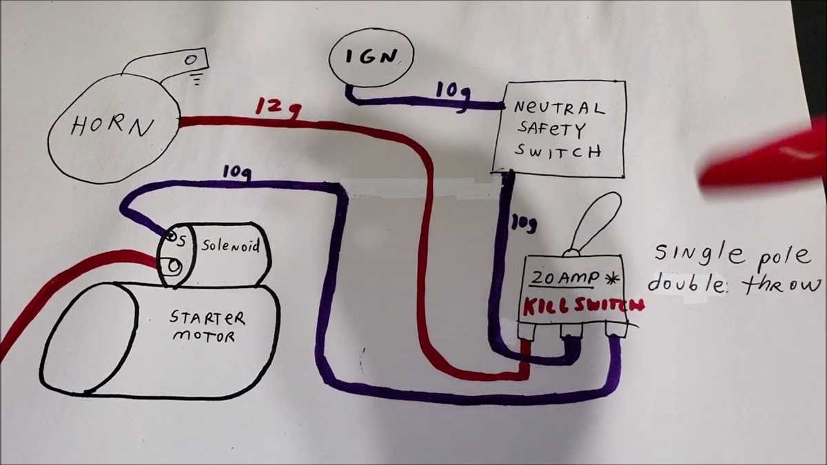 kill switch wiring diagram car