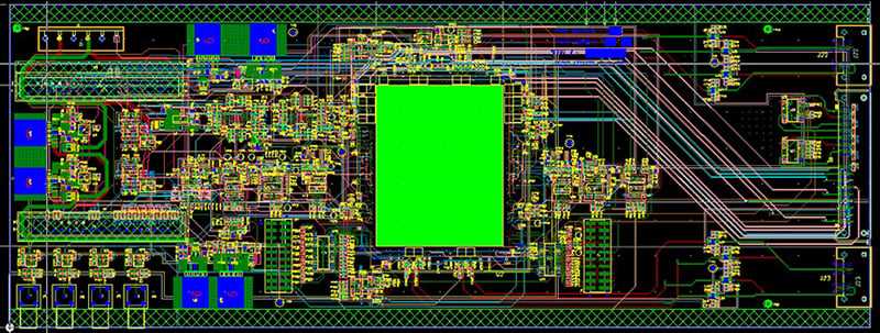 printed circuit board diagram