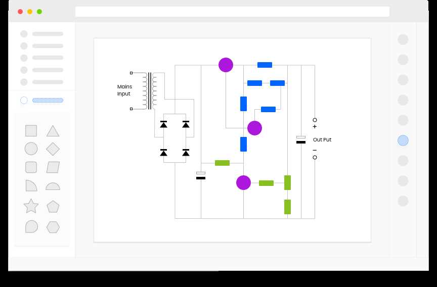 make a circuit diagram