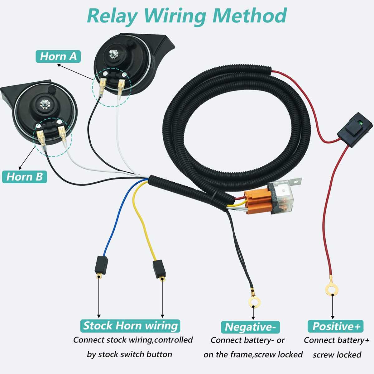 12v horn relay wiring diagram