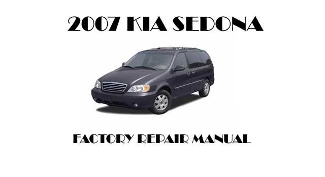 2007 kia sedona wiring diagram